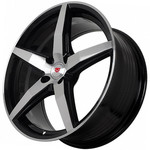 Диск FF FBX501 7,5x17 4*100 Et:38 Dia:73,1 Black Machined Face