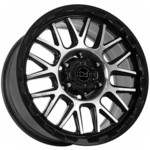 Диск FF FBX470 8,5x17 6*139,7 Et:25 Dia:106,1 Black Machined Face