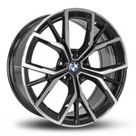 Диск FF F1171 8x19 5*120 Et:30 Dia:72,6 BKF