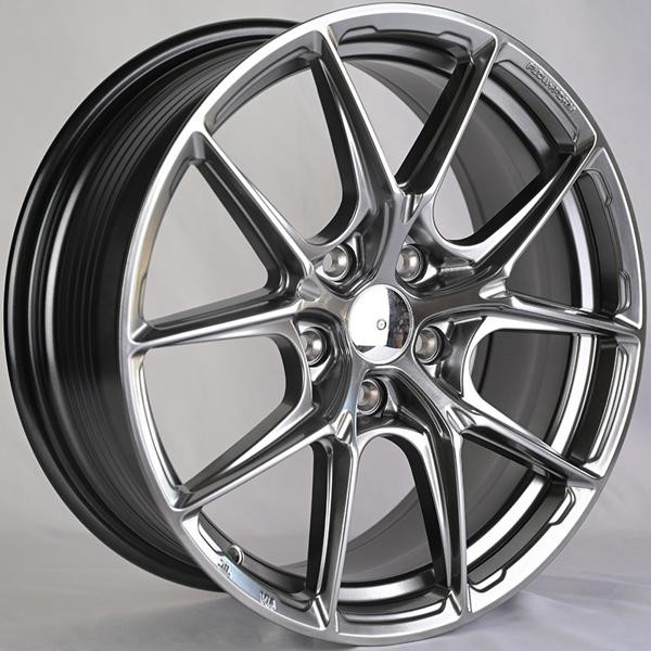 Диск KoKo Kuture FF116-GX 7,5x17 5*114,3 Et:38 Dia:73,1 Titanium silver