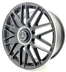 Диск Powcan Y0207 9x21 5*112 Et:34 Dia:66,6 Matte Black Machined Lip