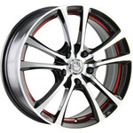 Диск YST X-3 6,5x16 5*105 Et:39 Dia:56,6 BKFRSI