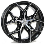Диск X'trikeRST R139 7,5x19 5*114,3 Et:40 Dia:60,1 BK/FP