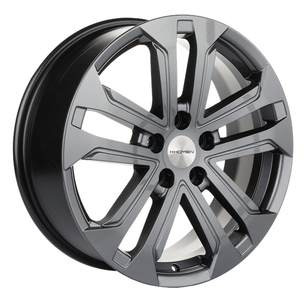 Диск Khomen 1803 7x18 5*112 Et:45 Dia:57,1 Gray