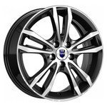 Диск K&K Samara-оригинал 6 x 16 4*100 Et: 50 Dia: 60,1 Алмаз черный