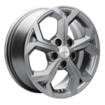 Диск Khomen 1606 6,5 x 16 5*108 Et: 50 Dia: 63,35 GRAY