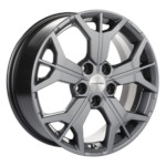 Диск Khomen 1715 7 x 17 5*114,3 Et: 45 Dia: 67,1 Gray