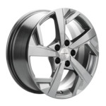 Диск Khomen 1712 7 x 17 5*114,3 Et: 39 Dia: 60,1 Gray