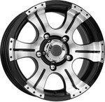Диск K&K Байконур 7 x 15 6*139,7 Et: 20 Dia: 108,5 алмаз черный