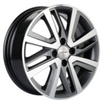 Диск Khomen 1609 6 x 16 4*100 Et: 46 Dia: 54,1 Gray-FP