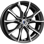 Диск K&K Твист 7,5 x 17 5*112 Et: 47 Dia: 57,1 алмаз черный