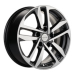 Диск Khomen 1612 6,5 x 16 5*114,3 Et: 43 Dia: 67,1 Gray-FP