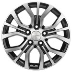Диск Khomen 1608 6,5 x 16 5*114,3 Et: 45 Dia: 67,1 Black-FP