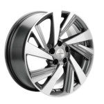 Диск Khomen 1801 7,5 x 18 5*114,3 Et: 50 Dia: 67,1 Gray-FP