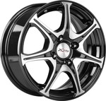 Диск X'trike X-110 6 x 14 4*98 Et: 35 Dia: 58,5 BK/FP