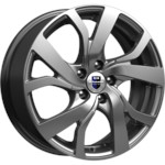 Диск K&K Палермо 6,5 x 16 5*112 Et: 42 Dia: 57,1 дарк платинум