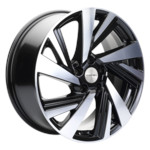 Диск Khomen 1801 7,5 x 18 5*114,3 Et: 50 Dia: 67,1 Black-FP