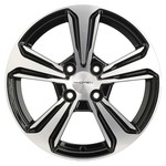 Диск Khomen 1502 6 x 15 4*100 Et: 45 Dia: 54,1 Black-FP