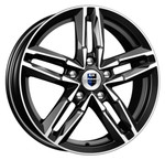 Диск K&K Sayan 6 x 16 5*114,3 Et: 50 Dia: 67,1 алмаз черный
