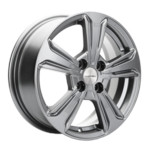 Диск Khomen 1502 6 x 15 4*100 Et: 45 Dia: 54,1 Gray