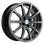 Диск Khomen 1707 6,5 x 17 4*100 Et: 50 Dia: 60,1 Gray-FP