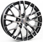 Диск X'trikeRST R019 7,5 x 19 5*114,3 Et: 45 Dia: 67,1 BK/FP