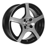 Диск X'trike X-118 6 x 15 4*108 Et: 25 Dia: 65,1 BK/FP