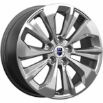 Диск K&K Авиор 7 x 17 5*114,3 Et: 45 Dia: 67,1 дарк платинум