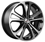 Диск X'trike X-113M 7 x 17 5*114,3 Et: 37 Dia: 66,6 BK/FP