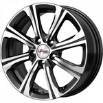 Диск iFree Апероль 6 x 15 4*100 Et: 45 Dia: 60,1 Блэк Джек