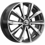 Диск K&K КС974 6,5 x 16 5*112 Et: 46 Dia: 57,1 Алмаз черный