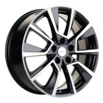 Диск Khomen 1802 7x18 5*112 Et:45 Dia:57,1 Black-FP