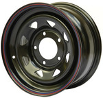 Диск Off-Road-Wheels Black mat 8x15 5*139,7 Et:-25 Dia:110,1 Черный-Матовый