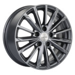 Диск Khomen 1611 6,5x16 5*114,3 Et:47 Dia:67,1 Gray