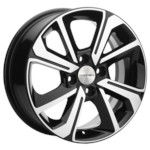 Диск Khomen 1501 6x15 4*98 Et:36 Dia:58,6 Black-FP