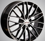 Диск X'trike X-130 7,5x18 5*114,3 Et:37 Dia:66,6 BK/FP