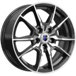 Диск K&K Адамар 6,5x16 5*114,3 Et:40 Dia:66,1 Алмаз Черный
