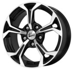 Диск iFree Эрнесто 6,5x15 5*114,3 Et:40 Dia:66,1 Блэк Джек