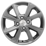 Диск Khomen 1501 6x15 4*100 Et:48 Dia:54,1 G-Silver