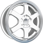Диск Скад Киото 6x15 4*100 Et:45 Dia:67,1 алмаз белый