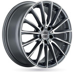 Диск MAK Komet 8x19 5*112 Et:43 Dia:66,6 Gun Metallic Mirror Face