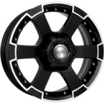 Диск K&K M56 7x16 6*139,7 Et:30 Dia:93,1 алмаз черный
