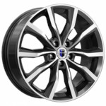 Диск K&K Портер 7,5x18 5*115 Et:40 Dia:70,1 алмаз черный