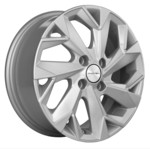 Диск Khomen 1508 6x15 4*100 Et:50 Dia:60,1 F-Silver