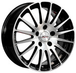 Диск X'trike X-128 6,5x16 5*108 Et:43 Dia:67,1 BK/FP