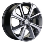 Диск Khomen 1501 6x15 4*98 Et:36 Dia:58,6 Black
