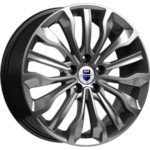 Диск K&K Атакама (КС756) 6,5x17 5*100 Et:48 Dia:56,1 дарк платинум