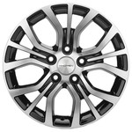 Диск Khomen 1608 6,5x16 5*110 Et:40 Dia:67,1 Black-FP