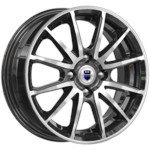 Диск K&K Квант 5,5x14 4*100 Et:38 Dia:67,1 алмаз чёрный
