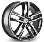 Диск X'trikeRST R128 7,5x18 5*114,3 Et:51 Dia:67,1 BK/FP